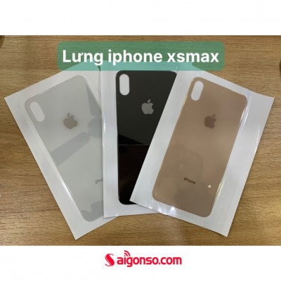 Thay mặt kính sau iPhone Xs Max